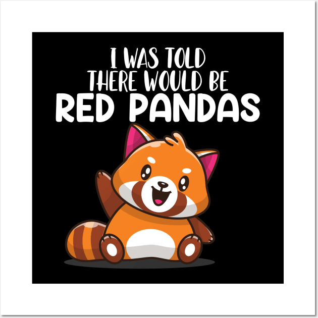 red panda lover Wall Art by reginaturner